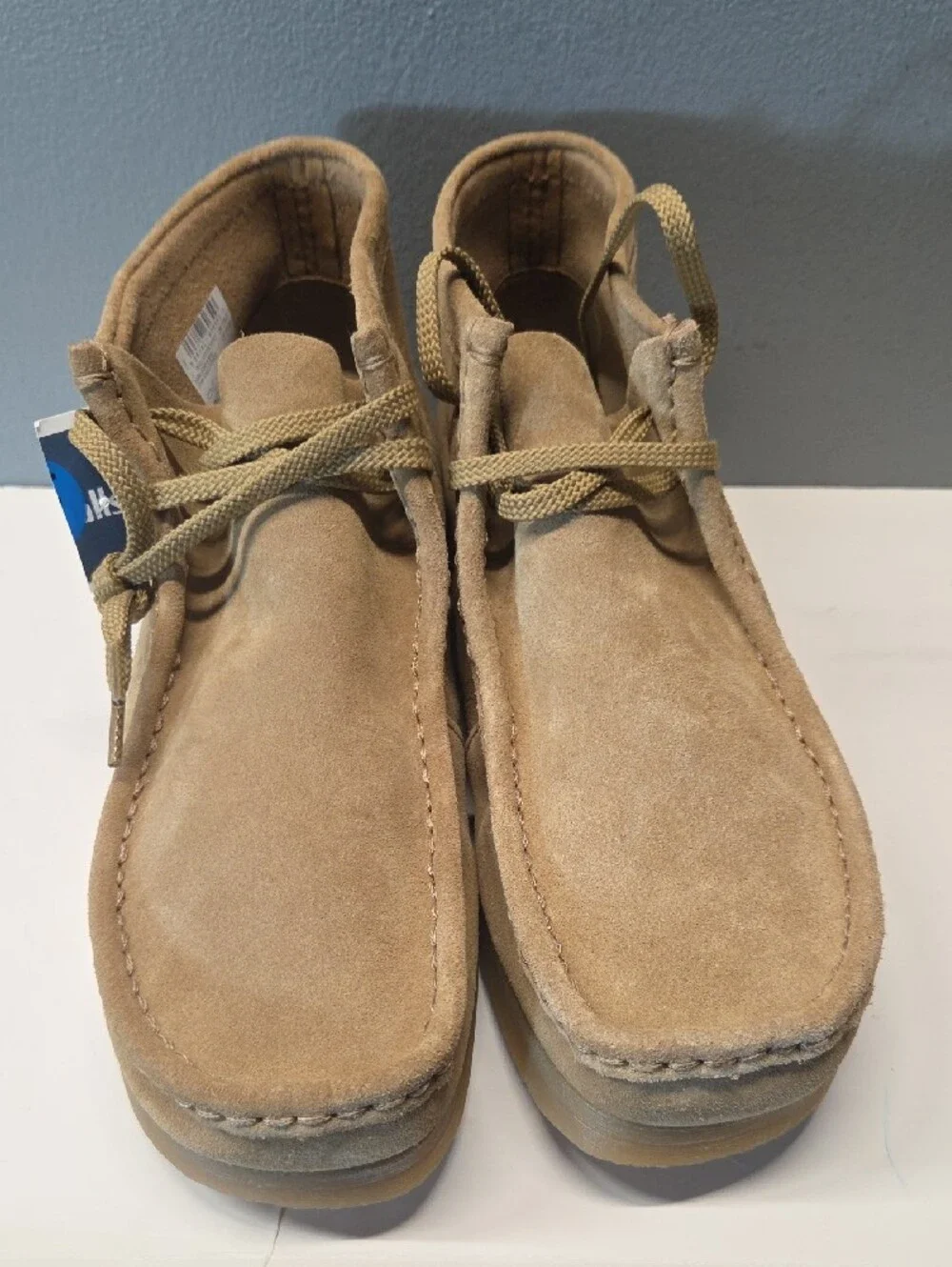 Clarks Men's Chukka Boots in Tan Suede Size 11.5